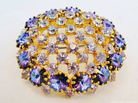 Front view showing overall design and stones