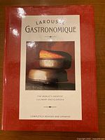 Front cover of Larousse Gastronomique hardcover