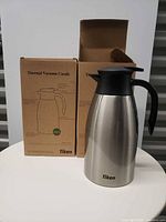 One carafe with two product boxes