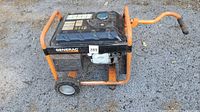 Full left side view of Generac GP5500 generator