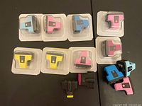 Group of HP 02 ink cartridges; nine sealed blister packs and four loose cartridges