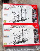 Two sealed SpaceRail NO.231-2 kits showing front of boxes