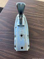 Top view showing stamped rating and specifications