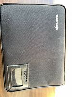 Exterior of Tektronix branded fabric carrying case