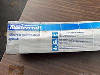 Box end showing Mastercraft branding and product name