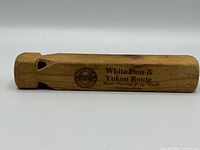 Side view showing White Pass & Yukon Route logo and text