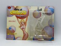 Front of sealed Girls of Chiodo figure on card