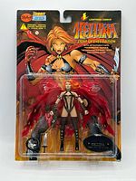 Front view sealed Hellina action figure package