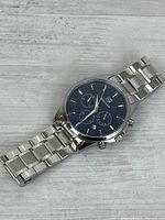 Full view of Benyar chronograph watch showing face and bracelet