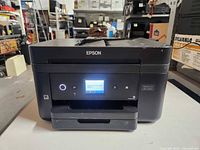 Front view powered on showing control panel