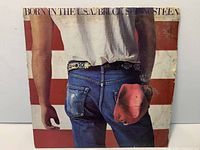 Front view of Born in the U.S.A. LP jacket