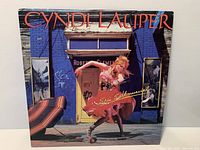 Front jacket of Cyndi Lauper "She's So Unusual" LP