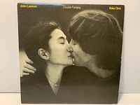 Front cover of Double Fantasy LP showing sleeve condition