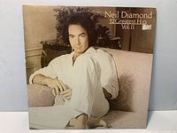 Front cover of Neil Diamond 12 Greatest Hits Vol. II LP