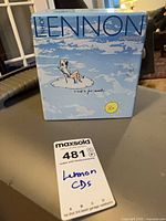 Front view of John Lennon Anthology box