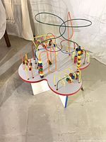 Full view of bead and wire activity table