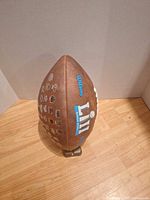 Overall view showing Wilson branding and Super Bowl LII logo