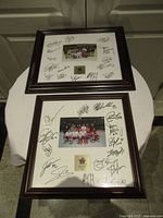 Both framed photographs side by side showing overall appearance and sizes