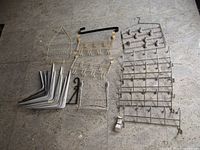 All items laid out on floor