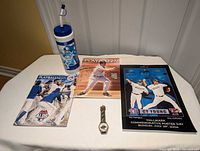Group shot of all five Toronto Blue Jays collectibles