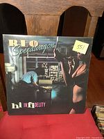 Front cover of REO Speedwagon Hi Infidelity LP