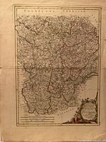 Full view of entire map sheet with borders visible