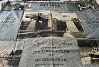 Full view showing central Lift Lock image, anniversary text and overall design