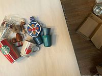 All items laid out together on white backdrop