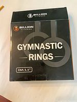 Front of box showing brand, product name and ring diameter