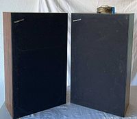 Both Boston Acoustics A70 speakers front view