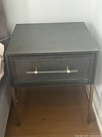 Full view of nightstand showing overall design