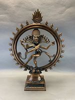 Full view of Shiva Nataraja sculpture front