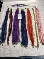 All eight bundles laid out by color