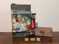 All items front view together