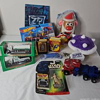 Group shot of all items in the lot