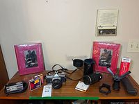 Overview of all items in lot on shelf