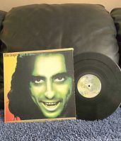 Front jacket and vinyl disc displayed