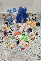 Entire assortment laid out on countertop