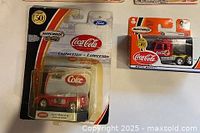 Both packaged Matchbox vehicles side by side