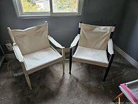 Both safari lounge chairs side by side