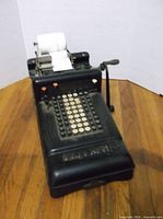 Front view showing keyboard and overall form