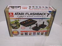 Box front showing Atari Flashback 7 branding and contents image