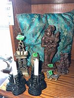 Group shot of all items on shelf