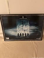 Front view of framed Metal Gear Solid Legacy Collection poster