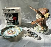 Group shot of all four decorative pieces