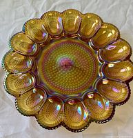Top view showing full plate, color and pattern
