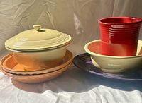 Group shot of all Fiesta pieces