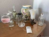 Group shot of all items on tabletop