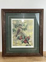 Full view of framed artwork