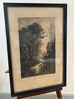Full view of framed print